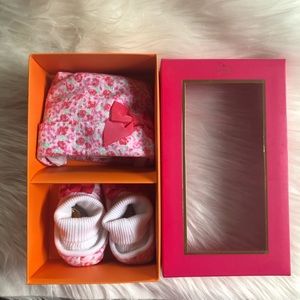 kate spade Matching Sets - Kate Spade cap & bootie gift set kate spade Matching Sets - Kate Spade cap & bootie gift set